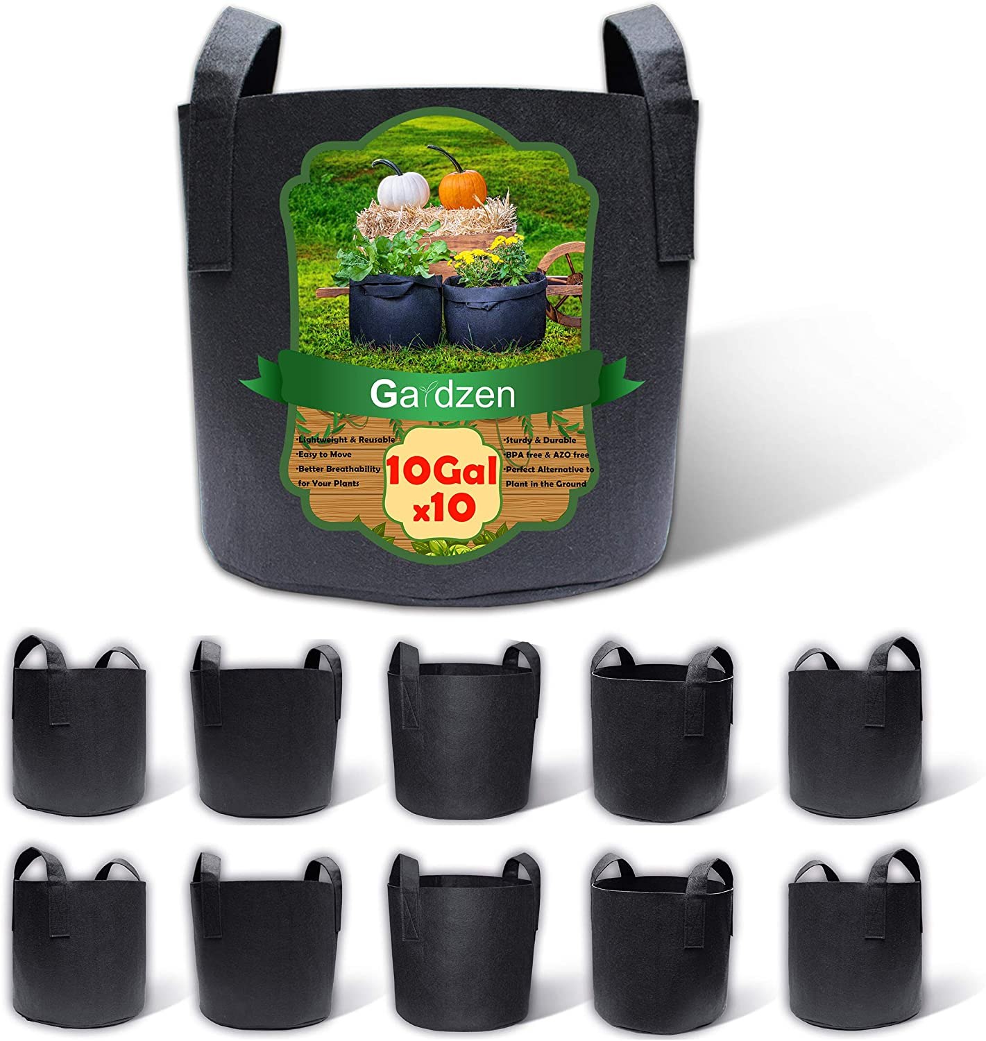 Gardzen Gallon Grow Bags