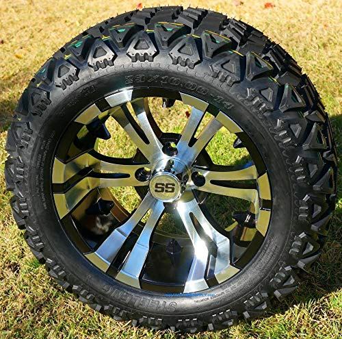 Golf Cart Tire Supply 10-Inch Vampire Golf Cart Wheels