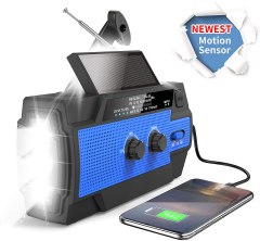 Greadio Emergency Weather Flashlight & Radio