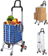 UIFER Grocery Cart with Wheels