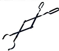 Homebasix Scissor Fireplace Tong