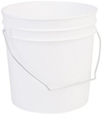 Hudson Exchange 1-Gallon HDPE Bucket (6 Pack)