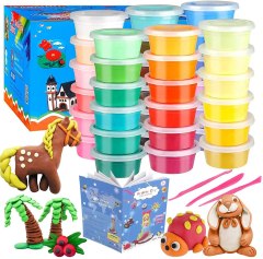 ifergoo 36-Color Modeling Clay Kit