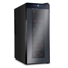 Ivation 12 Bottle Thermoelectric Red and White Wine Cooler