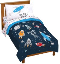 Jay Franco Trend Collector Blast Off Toddler Bed Set