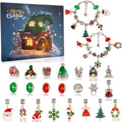 OuMuaMua Jewelry Making Kit Christmas Advent Calendar