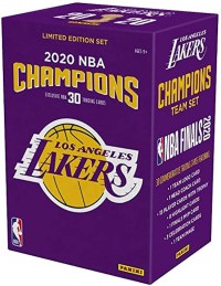Panini Los Angeles Lakers 2020 NBA Finals Champions Team Set