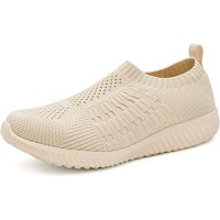 LANCROP Women's Sock Walking Shoes