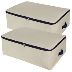 Lifewit Canvas Under Bed Storage Bags