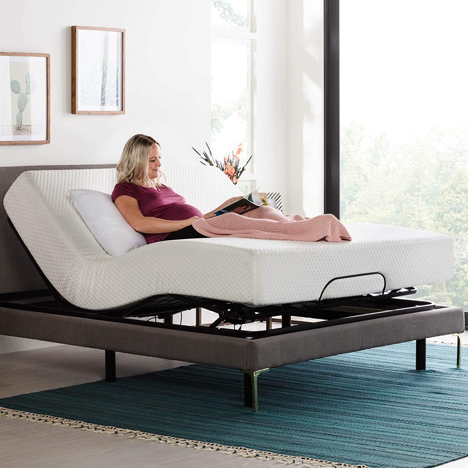 Linenspa Adjustable Bed Base