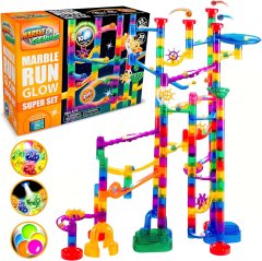 Marble Genius Glow Marble Run Set