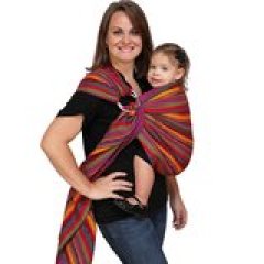 Maya Wrap Lightly Padded Ring Sling Baby Carrier