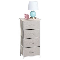 MetroDecor mDesign Fabric 4-Drawer Dresser