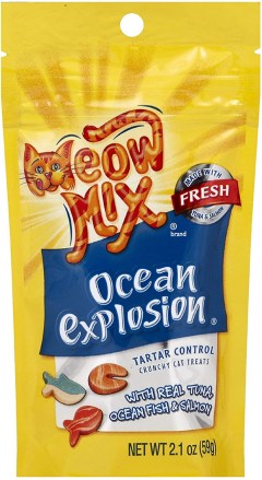 Meow Mix Ocean Explosion Tartar Control Cat Treats