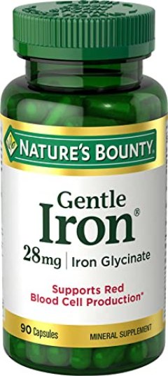 Nature’s Bounty Gentle Iron Capsules