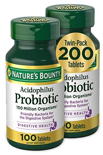 Nature’s Bounty Acidophilus Probiotic Tablets