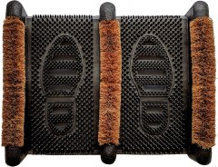 JobSite Scrubber Rubber Brush Mat