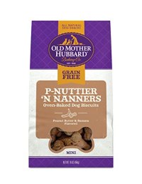 Old Mother Hubbard Mini P-Nuttier 'N Nanners Oven-Baked Dog Biscuits