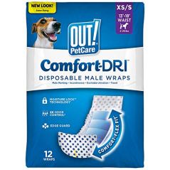 Out! Disposable Male Dog Diapers