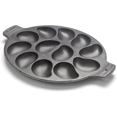 Outset  Cast Iron Oyster Grill Pan