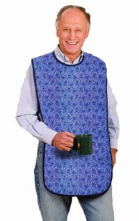 Priva Waterproof Mealtime Protector Adult Bib