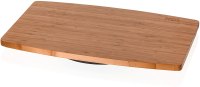Prosumer's Choice Natural Bamboo TV Swivel Stand
