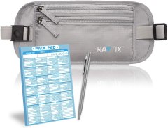 Raytix Travel Money Belt with RFID Block