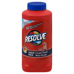 Resolve Pet Expert Large Area Moist Powder Carpet Cleaner