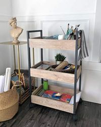 Roomfitters 3-Tier Rolling Cart