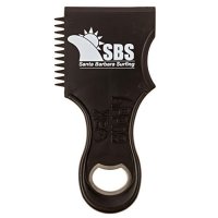 Santa Barbara Surfing Surf Wax Comb & Scraper with Bottle Opener