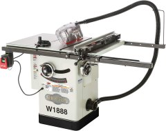 Shop Fox W1888 10" Hybrid Table Saw with Riving Knife