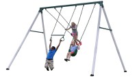 Backyard Discovery Big Brutus 10' Heavy-Duty Metal A-Frame Swing Set