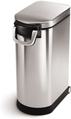 simplehuman Stainless Steel Pet Food Storage Container