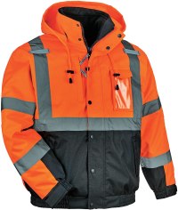 Ergodyne High Visibility Reflective Winter Bomber Jacket