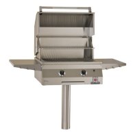 Solaire Deluxe InfraVection Natural Gas In-Ground Post Grill