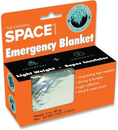 Grabber The Original Space Brand Emergency Survival Blanket