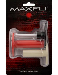 Maxfli Multi-Length Rubber Range Tees 3-Pack