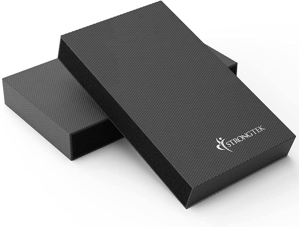 StrongTek Large 2 in 1 Yoga Foam Cushion Exercise Mat