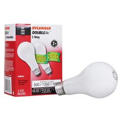 SYLVANIA Double Life 3-Way Light Bulbs