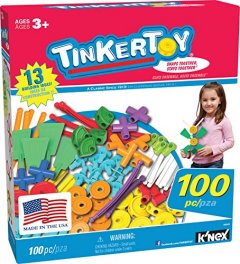 TINKERTOY Essentials Value Set, 100 Pieces