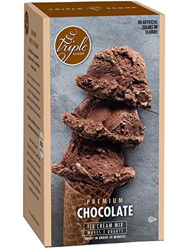 Triple Scoop Premium Chocolate Ice Cream Mix