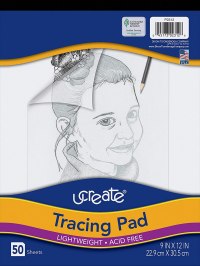 UCreate White, 9" x 12", 50 Sheets