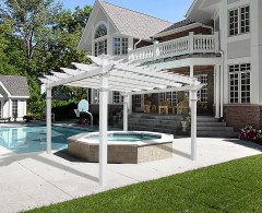 Vita Regency Vinyl Pergola