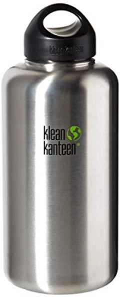 Klean Kanteen Wide Mouth Single-Wall Water Bottle