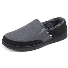 Zigzagger Fuzzy Microsuede House Shoes