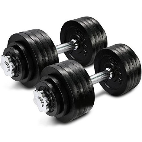 cast iron adjustable single dumbbell